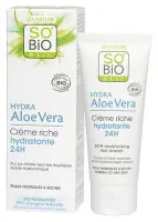 SO’BIO etic Питательный увлажняющий дневной крем 24 часа "АЛОЭ ВЕРА", 50 мл