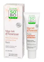 SO’BIO etic Защитный дневной флюид с ослиным молоком, 50 мл