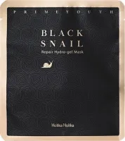 Гидрогелевая маска с экстрактом муцина черной улитки Prime Youth Black Snail Repair Hydrogel Mask