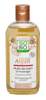 SO’BIO etic Масло аргановое для массажа и ванны, 150 мл