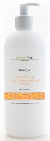 ОрганикЗон - ПРОФ. Шампунь с АНА-кислотами Для роста и против выпадения волос