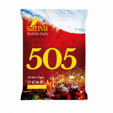 Sativa №505 Пена для ванны "Вечерний глинтвейн в Альпах" 15г