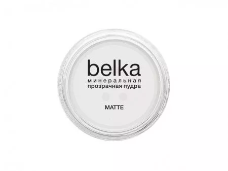 Belka - mini Минеральная прозрачная матирующая пудра MT
