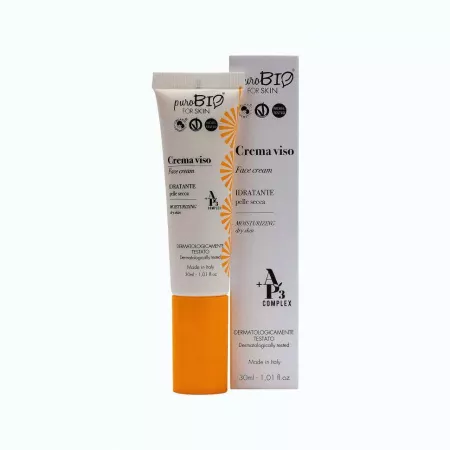 PuroBio - Крем для сухой кожи/Face Cream moisturizing for dry skin, 30мл